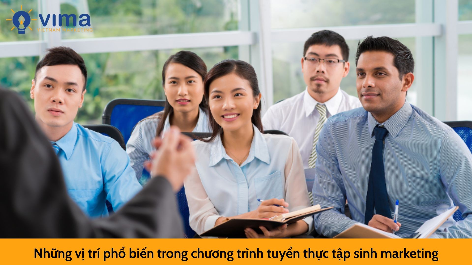 Những vị trí phổ biến trong chương trình tuyển thực tập sinh marketing